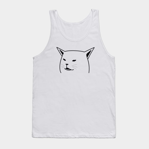 Karma Is A Cat Tank Top by graphictone